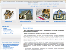 Tablet Screenshot of biuroprojektowe.domartic.pl