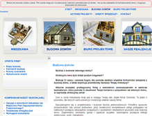 Tablet Screenshot of budowadomu.domartic.pl